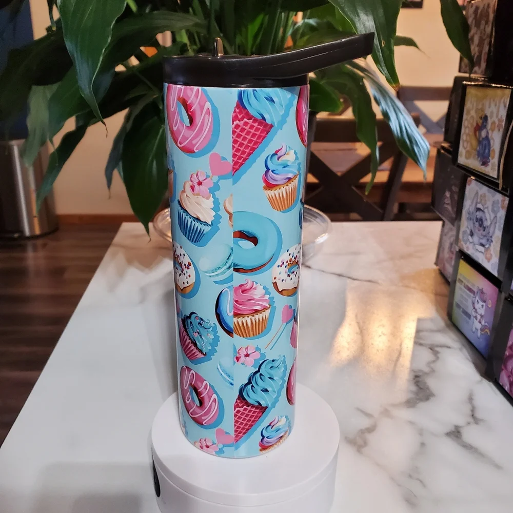 I Just Baked You Some CUPCAKES Funny 20oz Tumbler with duo lids 🎉sale